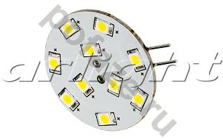 Лампа светодиодная LED таблетка Arlight d30мм G4 1.5Вт 120гр. 12В 6000К