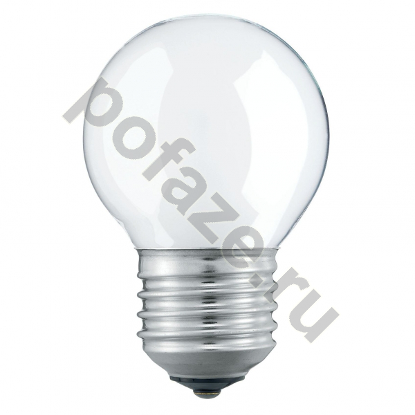 Лампа накаливания шарообразная Philips d45мм E27 40Вт 230В