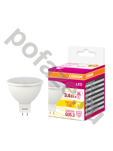 Osram d50мм GU5.3 3.4Вт 110гр. 220-230В 3000К