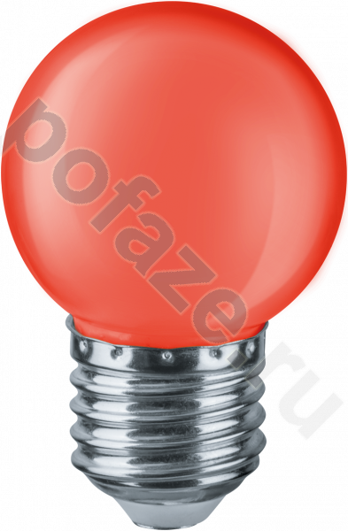 Лампа светодиодная LED шарообразная Navigator d45мм E27 1Вт 270гр. 220-240В 2700К