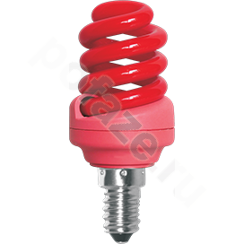 Лампа энергосберегающая спираль Ecola d43мм E14 12Вт 200-240В