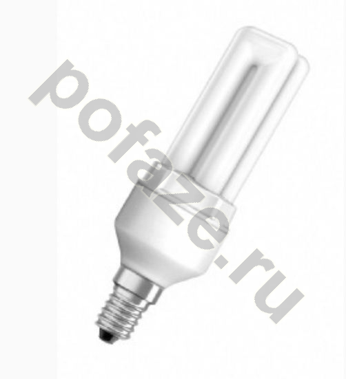 Лампа энергосберегающая прямолинейная Osram d36мм E14 7Вт 220-240В