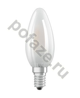 Лампа светодиодная LED свеча Osram d35мм E14 5Вт 300гр. 220-230В 2700К