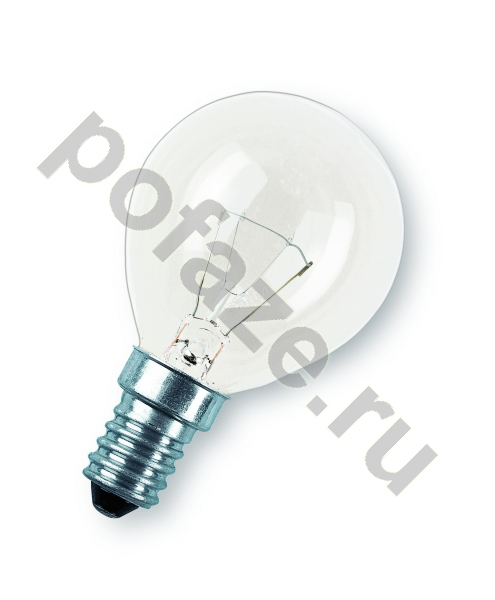 Лампа накаливания шарообразная Osram d45мм E14 40Вт 220-230В