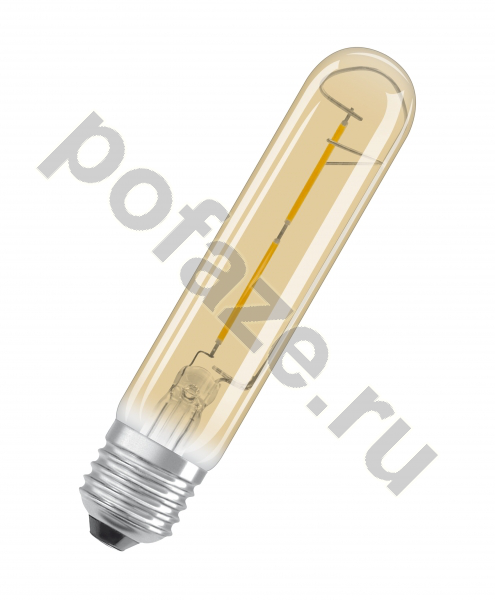 Лампа светодиодная LED цилиндрическая Osram d29мм E27 2.8Вт 220-240В 2400К