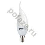 Лампа светодиодная LED свеча витая на ветру Jazzway d38мм E14 5Вт 220гр. 220-240В