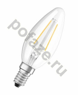 Лампа светодиодная LED свеча Osram d35мм E14 4Вт 300гр. 220-240В