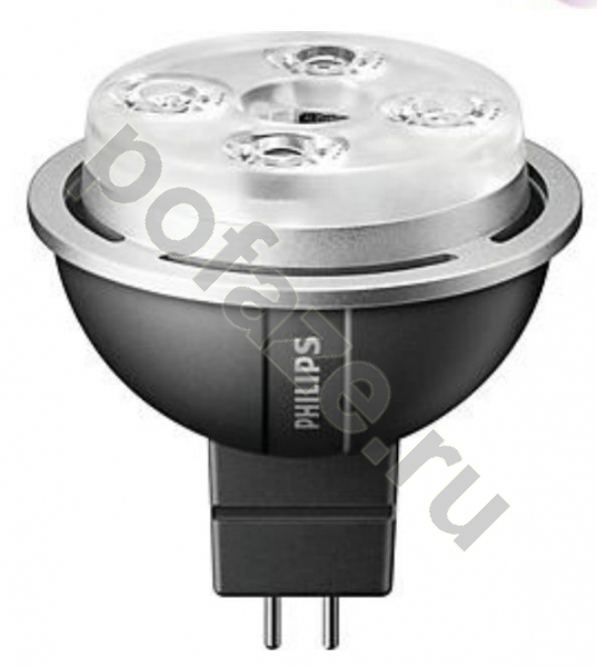 Лампа светодиодная LED с отражателем Philips d50мм GU5.3 10Вт 36гр. 12В
