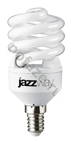 Лампа энергосберегающая спираль Jazzway d46мм E14 15Вт 220-240В
