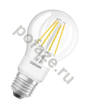 Лампа светодиодная LED грушевидная Osram d60мм E27 7Вт 220-240В 2700К
