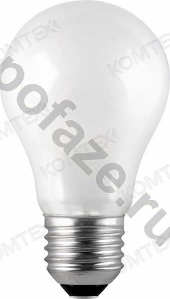 Лампа накаливания грушевидная Комтех d55мм E27 60Вт 220-240В
