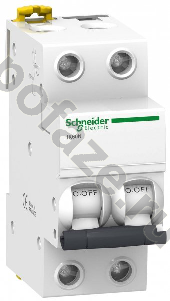 Автоматический выключатель Schneider Electric Acti 9 iK60 1П+Н 63А (C) 6кА