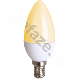 Лампа светодиодная LED свеча Ecola d37мм E14 8Вт 210гр. 220-230В 2700К