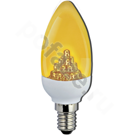 Лампа светодиодная LED свеча Ecola d38мм E14 2.1Вт 220-230В