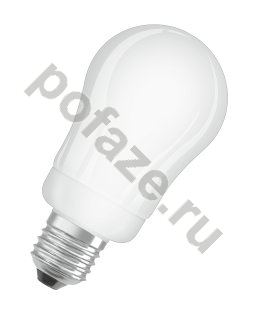 Лампа энергосберегающая грушевидная Osram d61мм E27 11Вт 220-240В 2700К