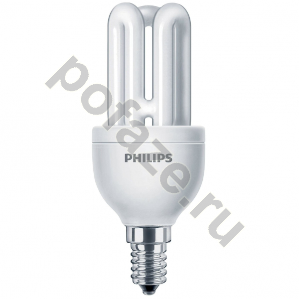 Лампа энергосберегающая u-образная Philips d44мм E14 8Вт 220-240В