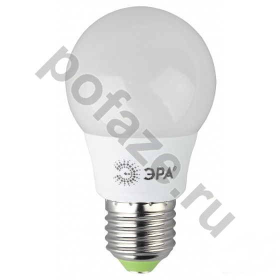 Лампа светодиодная LED грушевидная ЭРА d55мм E27 6Вт 220-240В 2700К