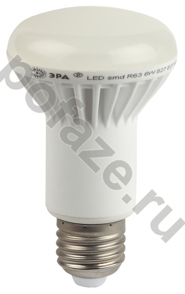Лампа светодиодная LED с отражателем ЭРА d64мм E27 6Вт 170-265В 2700К