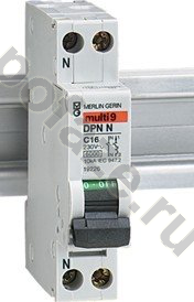 Автоматический выключатель Schneider Electric iDPN N 1П 16А (C) 6кА