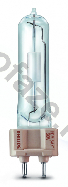 Лампа металлогалогенная трубчатая одноцокольная Philips d20мм G12 155Вт 95-111В 4200К