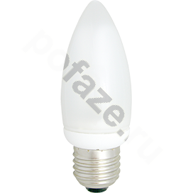 Лампа энергосберегающая свеча Ecola d38мм E27 11Вт 200-240В