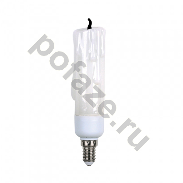 Лампа энергосберегающая свеча на ветру Ecola d36мм E14 9Вт 200-240В