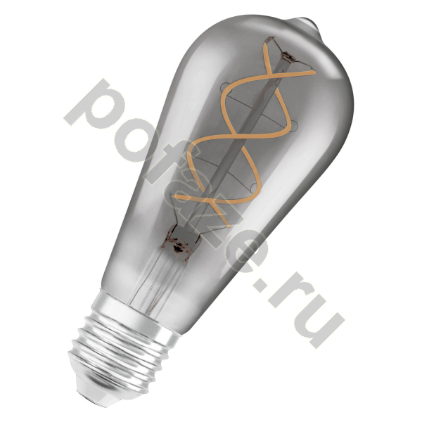 Лампа светодиодная LED каплевидная Osram d64мм E27 5Вт 220-240В 1800К