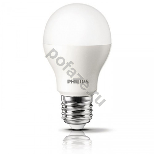 Лампа светодиодная LED грушевидная Philips d56мм E27 4Вт 150гр. 220-240В