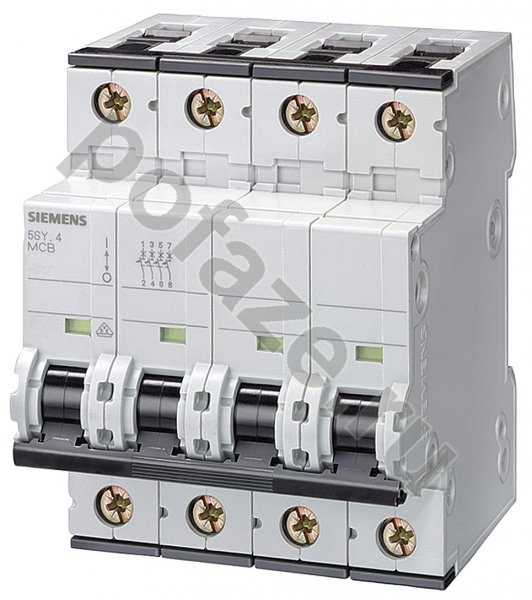 Автоматический выключатель Siemens 3П+Н 10А (D) 10кА