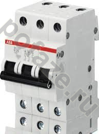 Автоматический выключатель ABB SH203 3П 50А (B) 6кА