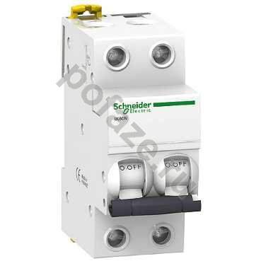 Автоматический выключатель Schneider Electric Acti 9 iK60 1П+Н 16А (C) 6кА