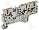 Колодка клеммная CP-MC 3 вывода 4мм2 серая IEK