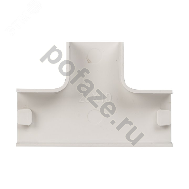 Угол T-образный (20х10) Plast Белый EKF