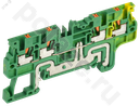 Колодка клеммная CP-MC-PEN земля 4 вывода 1,5мм2 IEK