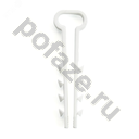 Дюбель-хомут для плоского кабеля (5-10мм) полипропилен белый (DIY упаковка) STEKKER