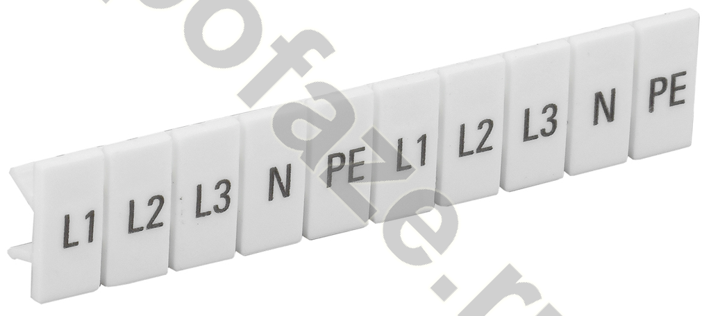 Маркеры для КПИ-2,5мм2 с символами L1, L2, L3, N, PE IEK