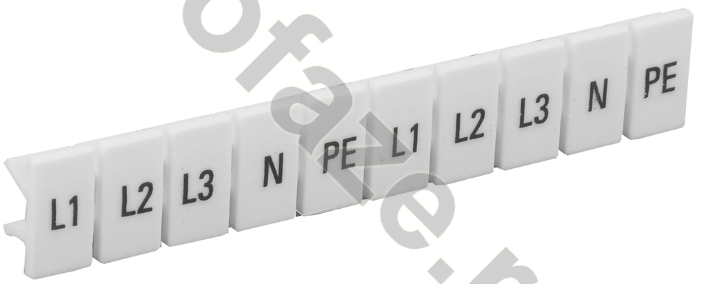 Маркеры для КПИ-4мм2 с символами L1, L2, L3, N, PE IEK