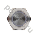 Кнопка S-Pro67 19 мм с фиксацией с оранжевой подсветкой 24В EKF PROxima