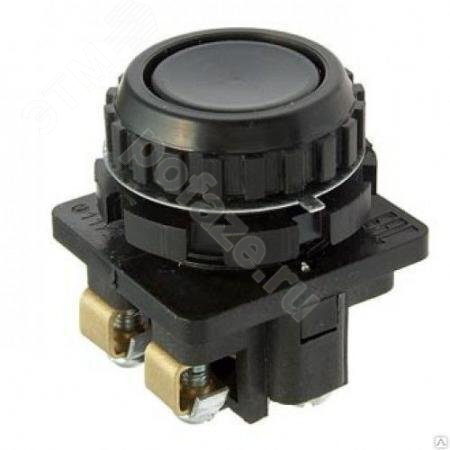 КЕ-031 исп2(1но+1нз) черная кнопка Инженерсервис