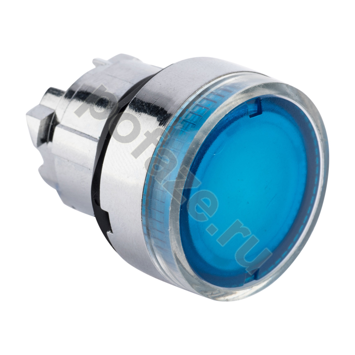 Механизм кнопки исполнительный XB4 синий плоский возвратный без фиксации с подсветкой EKF PROxima