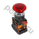 Кнопка AELA-22 Гриб красная с подсветкой NO EKF