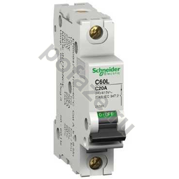 Автоматический выключатель Schneider Electric iC60L 1П 10А (C) 15кА