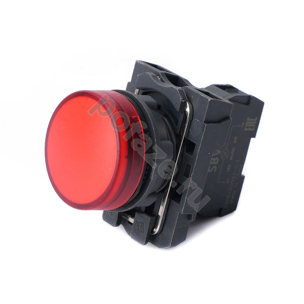 Лампа сигнальная SB5 в сборе модульная 22 мм красная 230-240В АС Systeme Electric