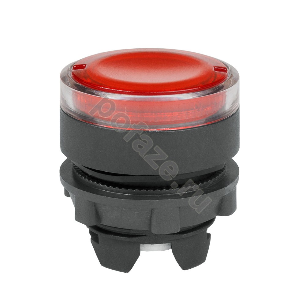Головка кнопки OptiSignal D22 A5-PL-4 с подсветкой красная пластик ZB5AW343 КЭАЗ