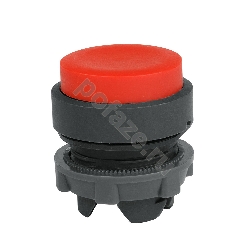 Головка кнопки OptiSignal D22 A5-PJ-4 с выступ толк красная пластик ZB5AL4 КЭАЗ