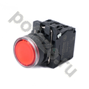 Кнопка SB5 с подсвет в сборе модуль 22мм красная пластик 230-240ВAC 1НО+1НЗ Systeme Electric