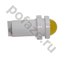 Лампа светодиодная индикаторная СКЛ14Б-ЖМ-3-220 желтого свечения Каскад-Электро