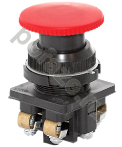Кнопка КЕ-191 исп1 (2з) красная IP54 Электротехник