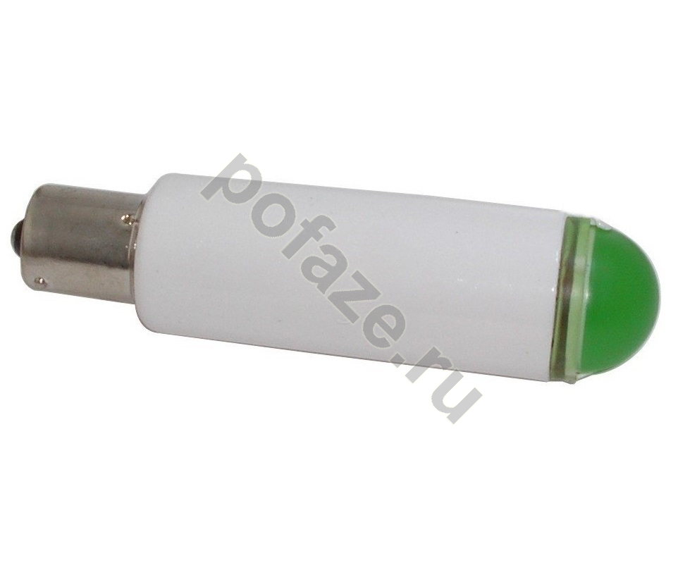 Лампа светодиодная коммутаторная СКЛ1-2-220 зеленый Каскад-Электро