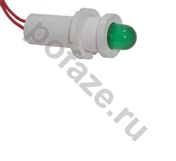 Лампа коммутаторная светодиодная СКЛ18.3А-Л-2-220 зеленая Каскад-Электро